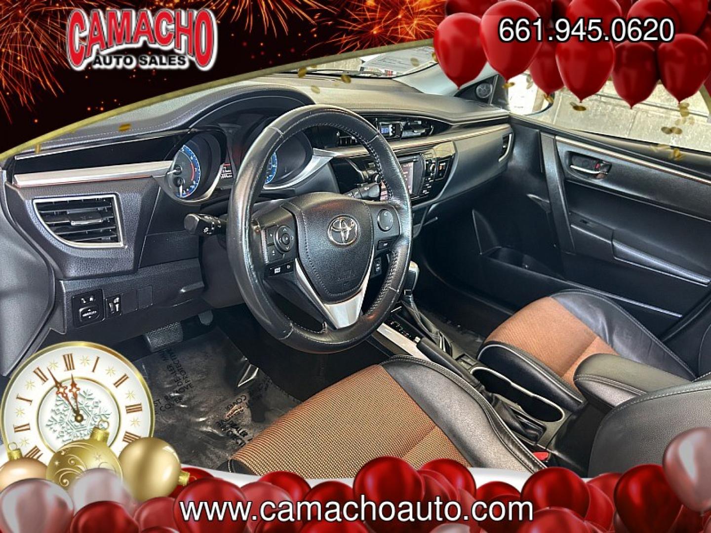 2014 White Toyota Corolla (5YFBURHE5EP) with an 4-Cyl 1.8 Liter engine, Auto CVTi-S w/Man Mode transmission, located at 412 Auto Vista Drive, Palmdale, CA, 93551, (661) 945-0620, 34.592636, -118.136681- Photo#17