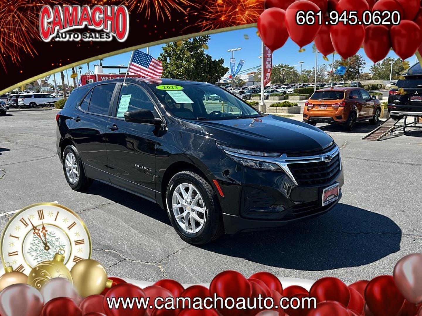 2023 Chevrolet Equinox (3GNAXHEG1PL) with an 4-Cyl Turbo 1.5 Liter engine, Automatic 6-Spd w/Overdrive transmission, located at 412 Auto Vista Drive, Palmdale, CA, 93551, (661) 945-0620, 34.592636, -118.136681- Photo#0