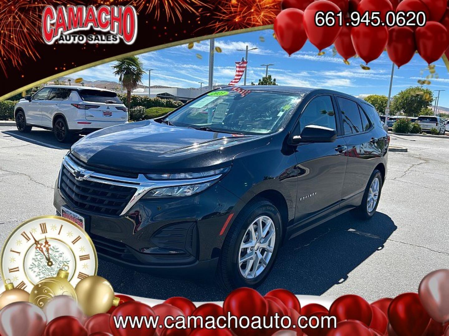 2023 Chevrolet Equinox (3GNAXHEG1PL) with an 4-Cyl Turbo 1.5 Liter engine, Automatic 6-Spd w/Overdrive transmission, located at 412 Auto Vista Drive, Palmdale, CA, 93551, (661) 945-0620, 34.592636, -118.136681- Photo#2