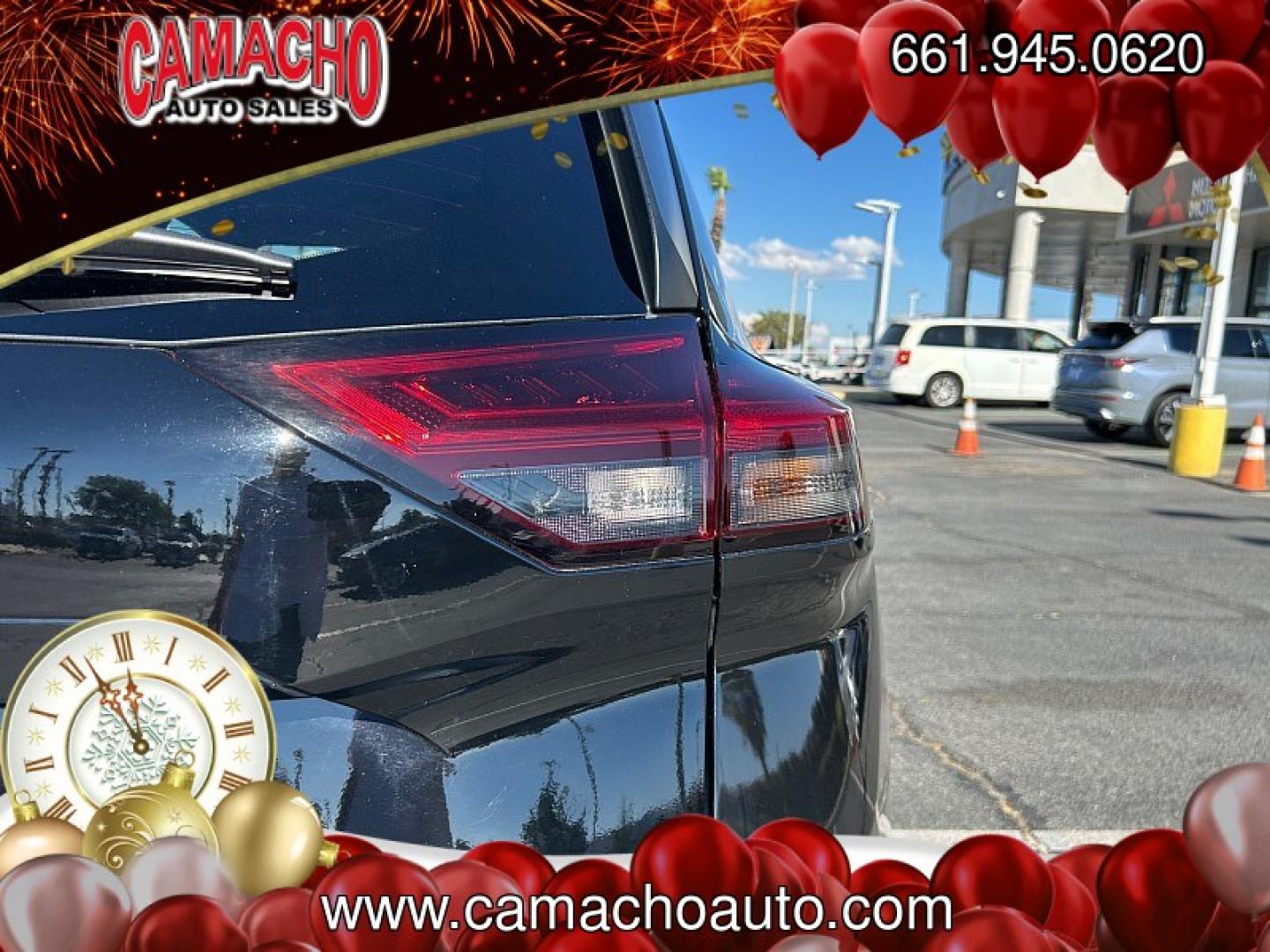 2024 Black Nissan Rogue (5N1BT3AA8RC) with an 3-Cyl Turbo 1.5 Liter engine, Automatic CVT transmission, located at 412 Auto Vista Drive, Palmdale, CA, 93551, (661) 945-0620, 34.592636, -118.136681- Photo#10