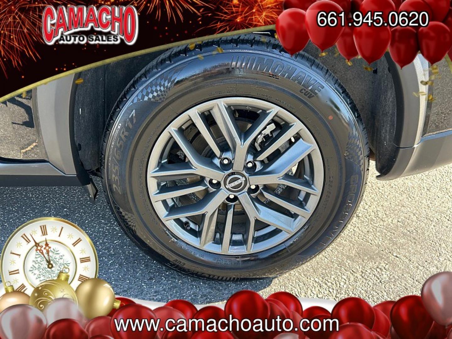 2024 Black Nissan Rogue (5N1BT3AA8RC) with an 3-Cyl Turbo 1.5 Liter engine, Automatic CVT transmission, located at 412 Auto Vista Drive, Palmdale, CA, 93551, (661) 945-0620, 34.592636, -118.136681- Photo#11
