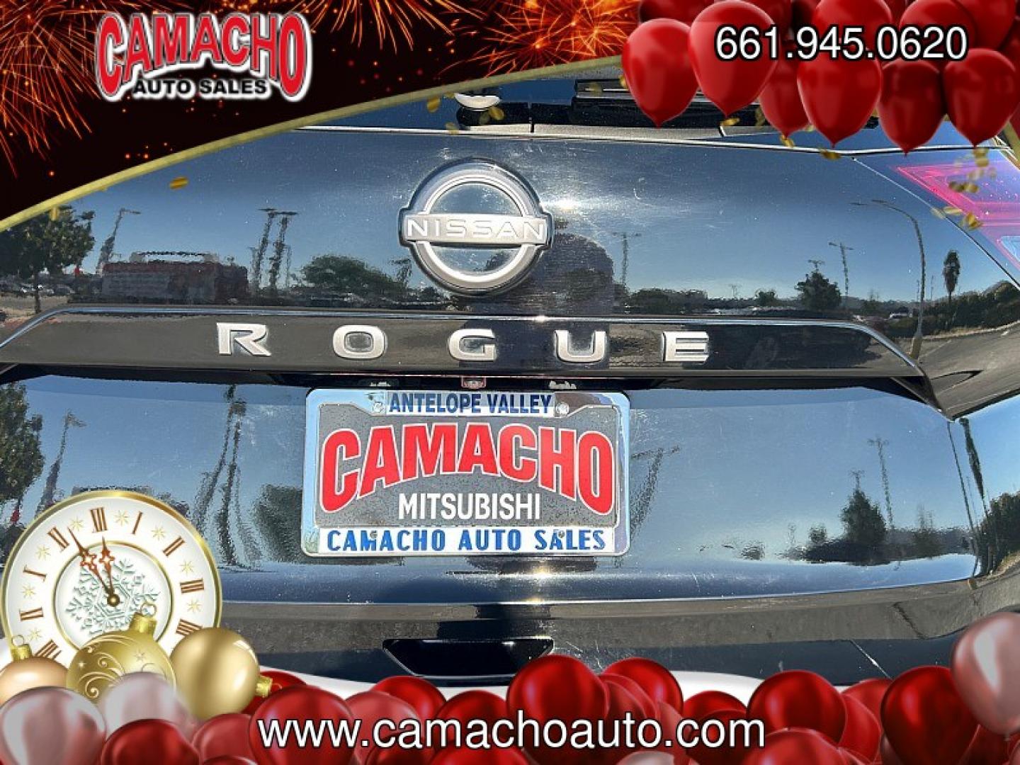 2024 Black Nissan Rogue (5N1BT3AA8RC) with an 3-Cyl Turbo 1.5 Liter engine, Automatic CVT transmission, located at 412 Auto Vista Drive, Palmdale, CA, 93551, (661) 945-0620, 34.592636, -118.136681- Photo#15