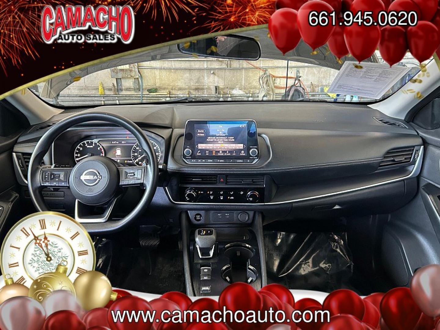 2024 Black Nissan Rogue (5N1BT3AA8RC) with an 3-Cyl Turbo 1.5 Liter engine, Automatic CVT transmission, located at 412 Auto Vista Drive, Palmdale, CA, 93551, (661) 945-0620, 34.592636, -118.136681- Photo#18
