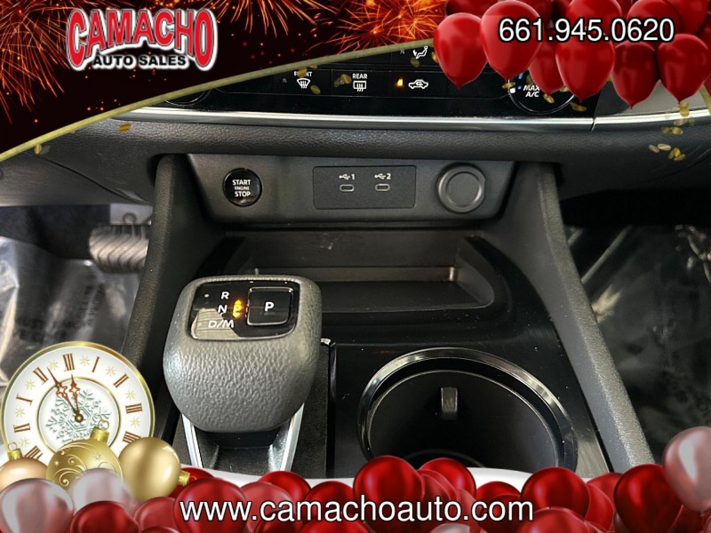 2024 Black Nissan Rogue (5N1BT3AA8RC) with an 3-Cyl Turbo 1.5 Liter engine, Automatic CVT transmission, located at 412 Auto Vista Drive, Palmdale, CA, 93551, (661) 945-0620, 34.592636, -118.136681- Photo#23