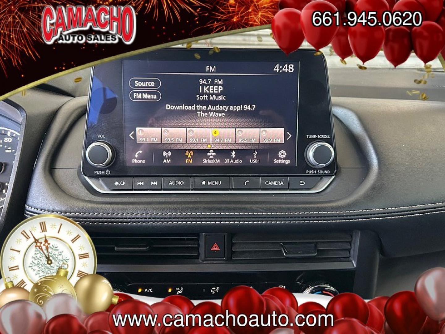 2024 Black Nissan Rogue (5N1BT3AA8RC) with an 3-Cyl Turbo 1.5 Liter engine, Automatic CVT transmission, located at 412 Auto Vista Drive, Palmdale, CA, 93551, (661) 945-0620, 34.592636, -118.136681- Photo#24