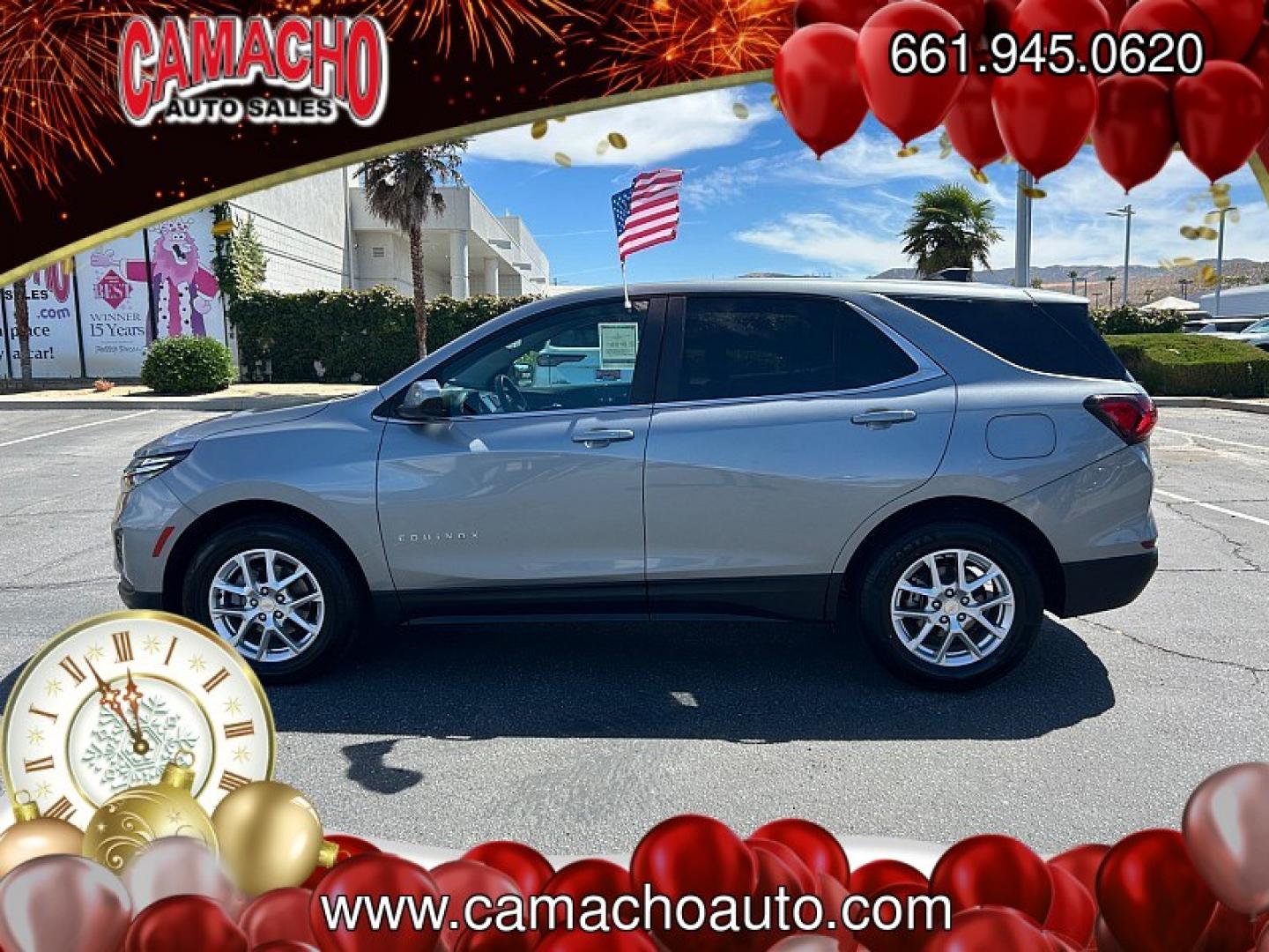 2024 Chevrolet Equinox (3GNAXKEG9RL) with an 4-Cyl Turbo 1.5 Liter engine, Automatic 6-Spd w/Overdrive transmission, located at 412 Auto Vista Drive, Palmdale, CA, 93551, (661) 945-0620, 34.592636, -118.136681- Photo#3