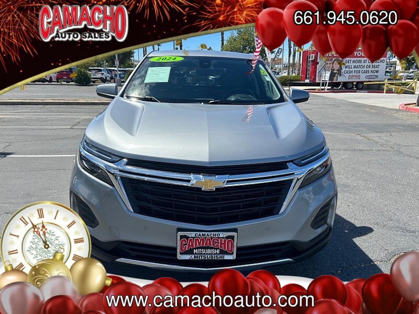 2024 Chevrolet Equinox (3GNAXKEG9RL) with an 4-Cyl Turbo 1.5 Liter engine, Automatic 6-Spd w/Overdrive transmission, located at 412 Auto Vista Drive, Palmdale, CA, 93551, (661) 945-0620, 34.592636, -118.136681- Photo#5
