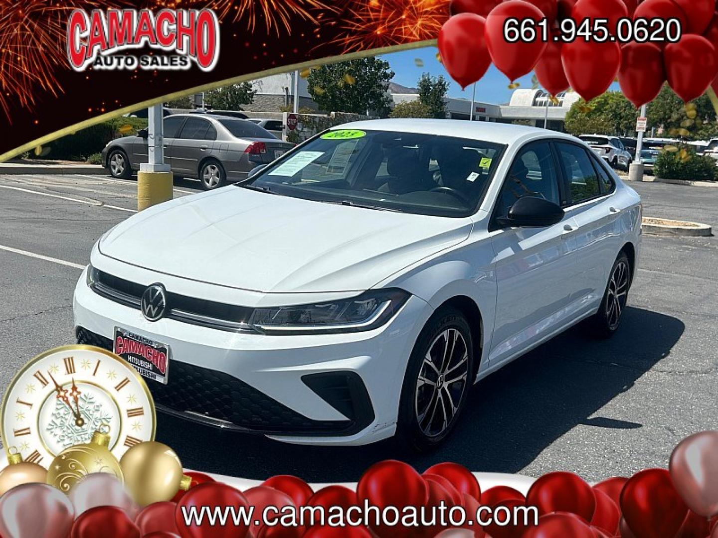 2025 Gray Volkswagen Jetta (3VWBX7BU5SM) with an 4-Cyl Turbo 1.5 Liter engine, Automatic 8-Spd transmission, located at 412 Auto Vista Drive, Palmdale, CA, 93551, (661) 945-0620, 34.592636, -118.136681- Photo#4
