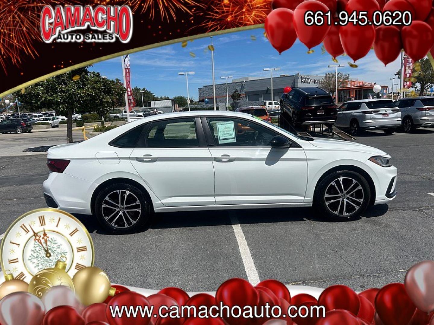 2025 Gray Volkswagen Jetta (3VWBX7BU5SM) with an 4-Cyl Turbo 1.5 Liter engine, Automatic 8-Spd transmission, located at 412 Auto Vista Drive, Palmdale, CA, 93551, (661) 945-0620, 34.592636, -118.136681- Photo#9