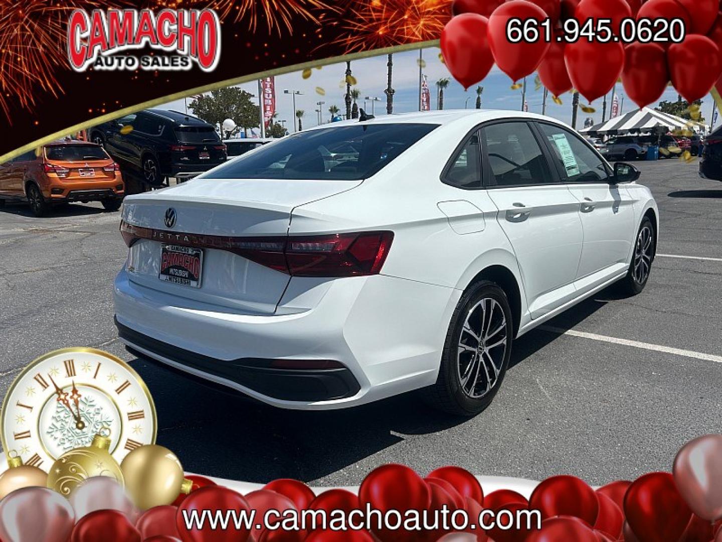 2025 Gray Volkswagen Jetta (3VWBX7BU5SM) with an 4-Cyl Turbo 1.5 Liter engine, Automatic 8-Spd transmission, located at 412 Auto Vista Drive, Palmdale, CA, 93551, (661) 945-0620, 34.592636, -118.136681- Photo#10