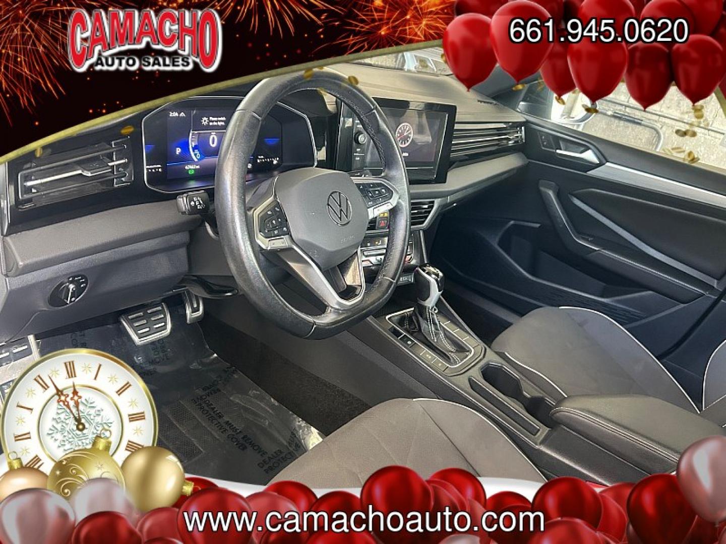 2025 Gray Volkswagen Jetta (3VWBX7BU5SM) with an 4-Cyl Turbo 1.5 Liter engine, Automatic 8-Spd transmission, located at 412 Auto Vista Drive, Palmdale, CA, 93551, (661) 945-0620, 34.592636, -118.136681- Photo#17