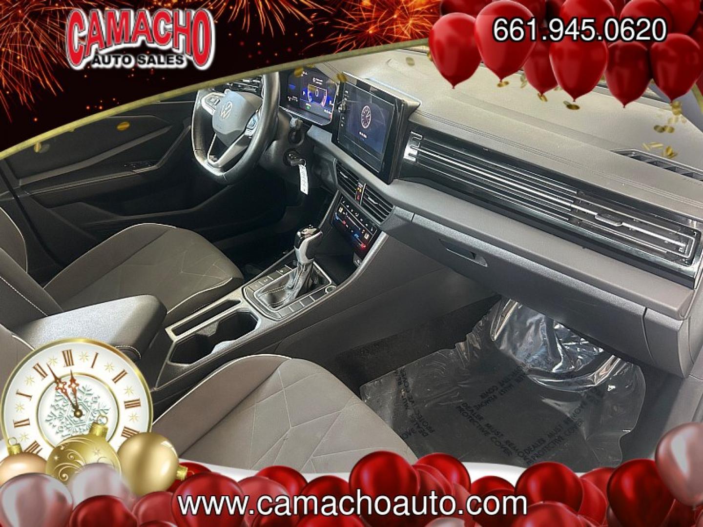 2025 Gray Volkswagen Jetta (3VWBX7BU5SM) with an 4-Cyl Turbo 1.5 Liter engine, Automatic 8-Spd transmission, located at 412 Auto Vista Drive, Palmdale, CA, 93551, (661) 945-0620, 34.592636, -118.136681- Photo#29