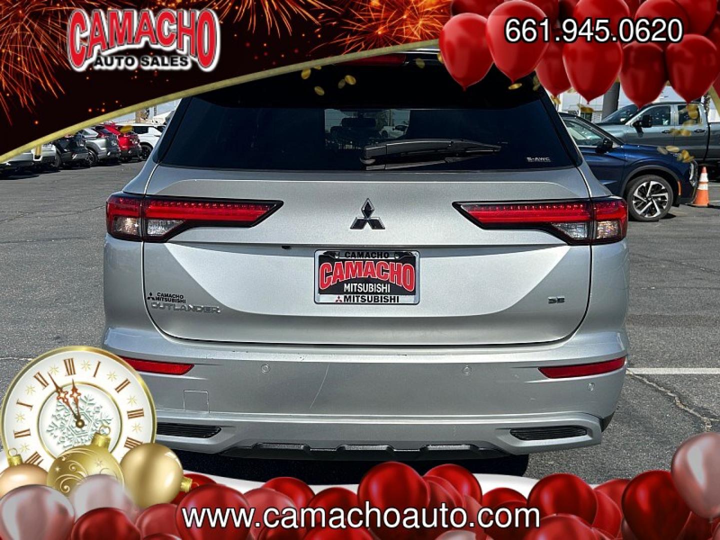 2024 Silver Mitsubishi Outlander (JA4J4VA84RZ) with an 4-Cyl 2.5 Liter engine, Automatic CVT transmission, located at 412 Auto Vista Drive, Palmdale, CA, 93551, (661) 945-0620, 34.592636, -118.136681- Photo#10