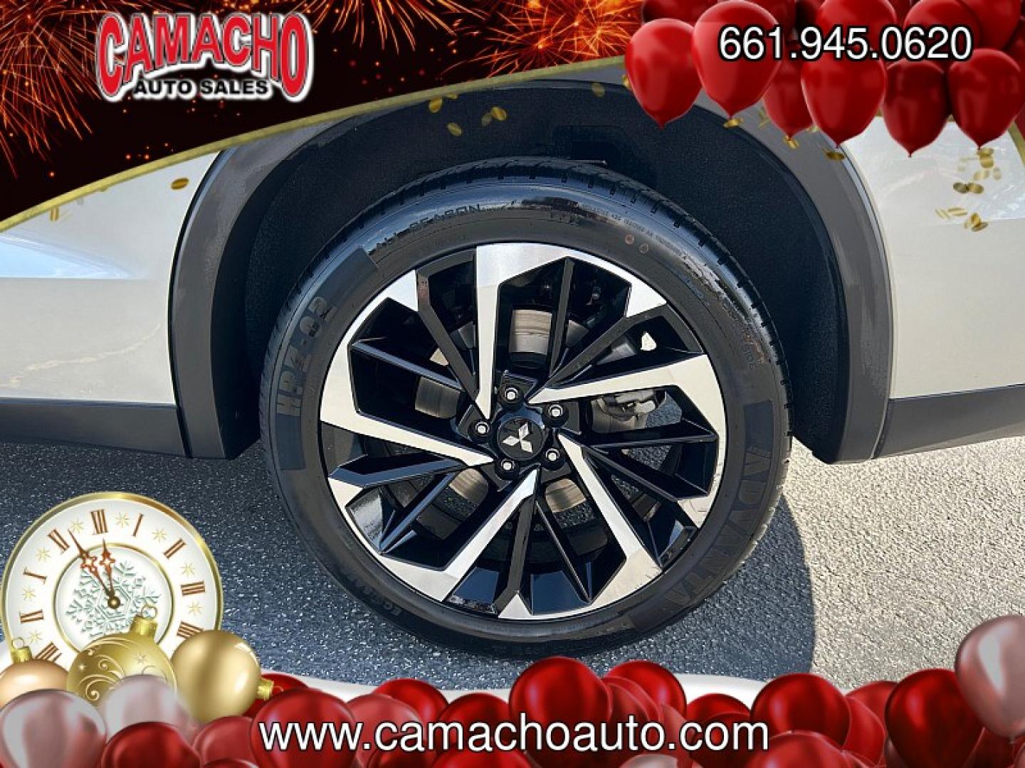 2024 Silver Mitsubishi Outlander (JA4J4VA84RZ) with an 4-Cyl 2.5 Liter engine, Automatic CVT transmission, located at 412 Auto Vista Drive, Palmdale, CA, 93551, (661) 945-0620, 34.592636, -118.136681- Photo#16