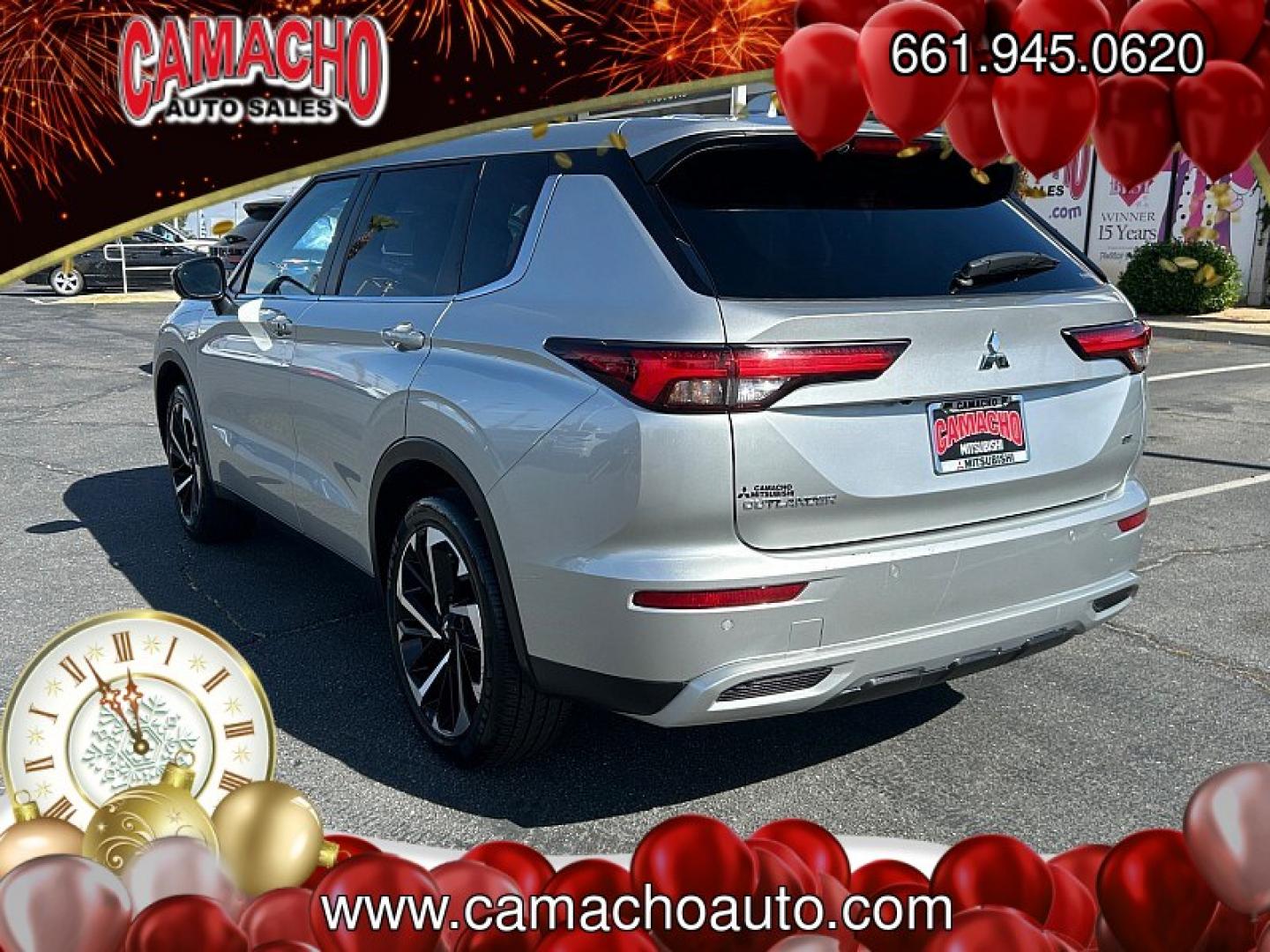 2024 Silver Mitsubishi Outlander (JA4J4VA84RZ) with an 4-Cyl 2.5 Liter engine, Automatic CVT transmission, located at 412 Auto Vista Drive, Palmdale, CA, 93551, (661) 945-0620, 34.592636, -118.136681- Photo#7
