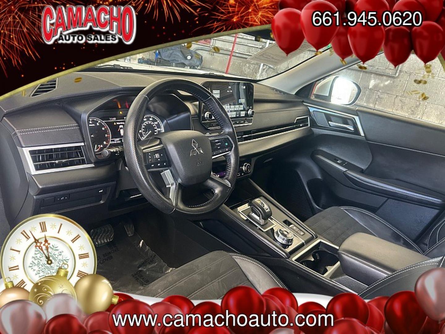 2024 White Mitsubishi Outlander (JA4J4VA82RZ) with an 4-Cyl 2.5 Liter engine, Automatic CVT transmission, located at 412 Auto Vista Drive, Palmdale, CA, 93551, (661) 945-0620, 34.592636, -118.136681- Photo#19