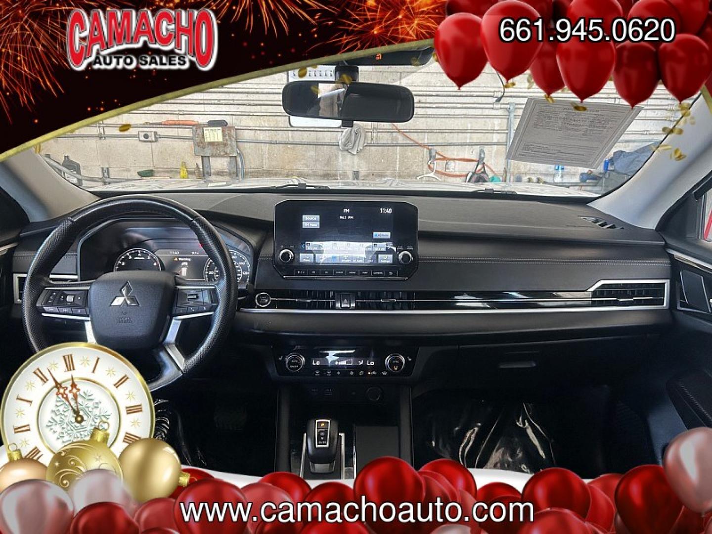 2024 White Mitsubishi Outlander (JA4J4VA82RZ) with an 4-Cyl 2.5 Liter engine, Automatic CVT transmission, located at 412 Auto Vista Drive, Palmdale, CA, 93551, (661) 945-0620, 34.592636, -118.136681- Photo#20