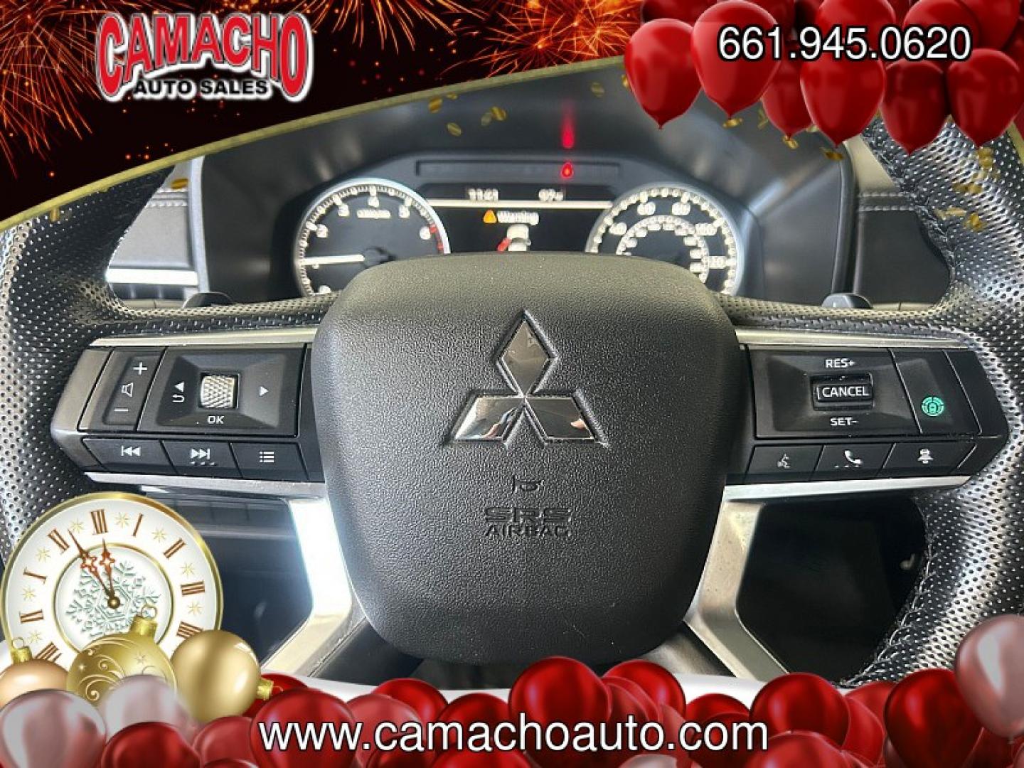 2024 White Mitsubishi Outlander (JA4J4VA82RZ) with an 4-Cyl 2.5 Liter engine, Automatic CVT transmission, located at 412 Auto Vista Drive, Palmdale, CA, 93551, (661) 945-0620, 34.592636, -118.136681- Photo#21