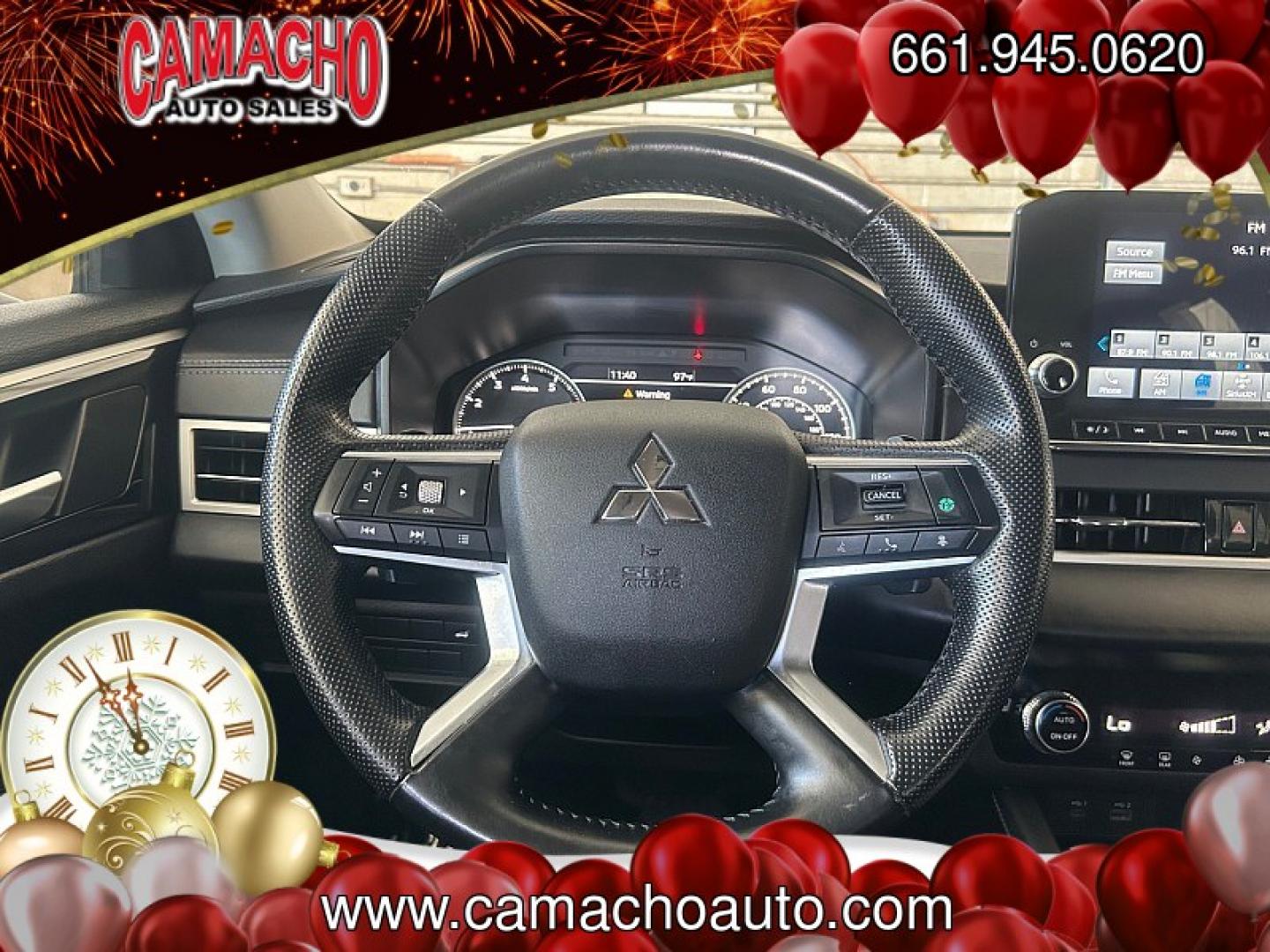 2024 White Mitsubishi Outlander (JA4J4VA82RZ) with an 4-Cyl 2.5 Liter engine, Automatic CVT transmission, located at 412 Auto Vista Drive, Palmdale, CA, 93551, (661) 945-0620, 34.592636, -118.136681- Photo#24