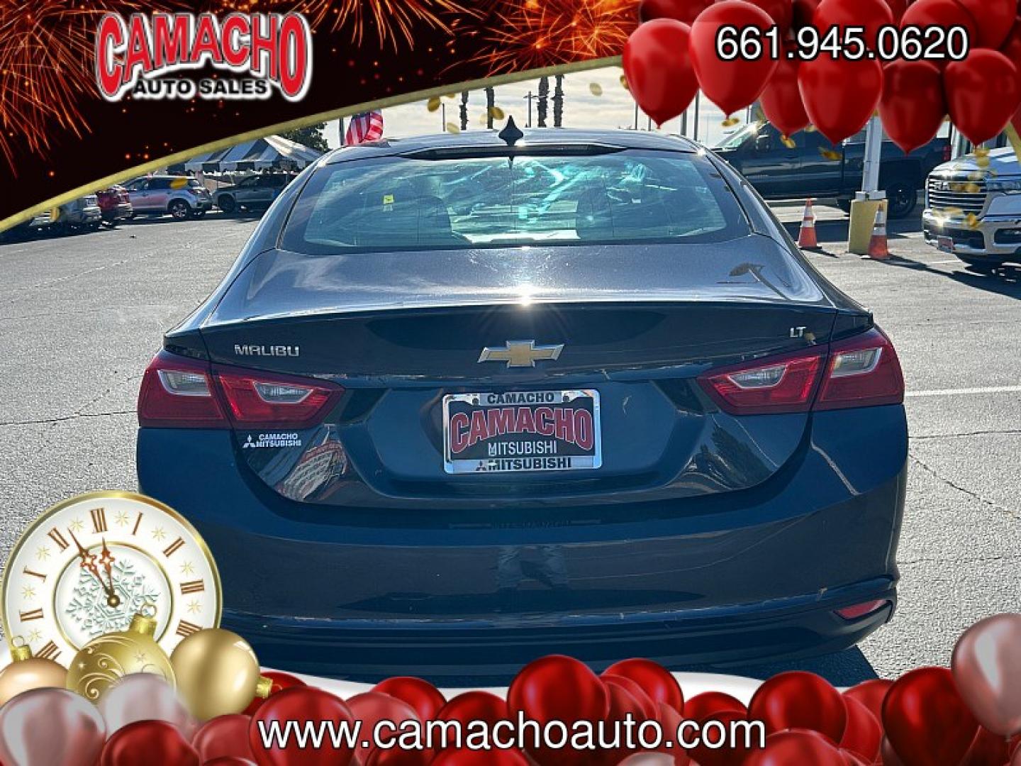 2023 Gray Chevrolet Malibu (1G1ZD5ST5PF) with an 4-Cyl Turbo 1.5 Liter engine, Automatic CVT transmission, located at 412 Auto Vista Drive, Palmdale, CA, 93551, (661) 945-0620, 34.592636, -118.136681- Photo#1