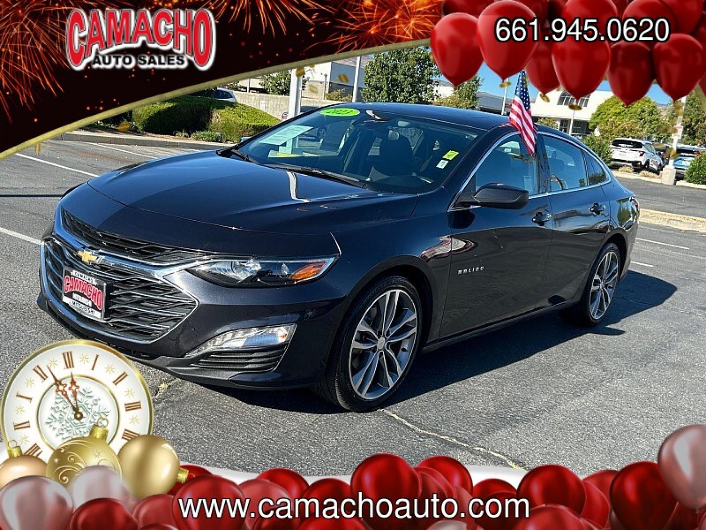 2023 Gray Chevrolet Malibu (1G1ZD5ST5PF) with an 4-Cyl Turbo 1.5 Liter engine, Automatic CVT transmission, located at 412 Auto Vista Drive, Palmdale, CA, 93551, (661) 945-0620, 34.592636, -118.136681- Photo#4