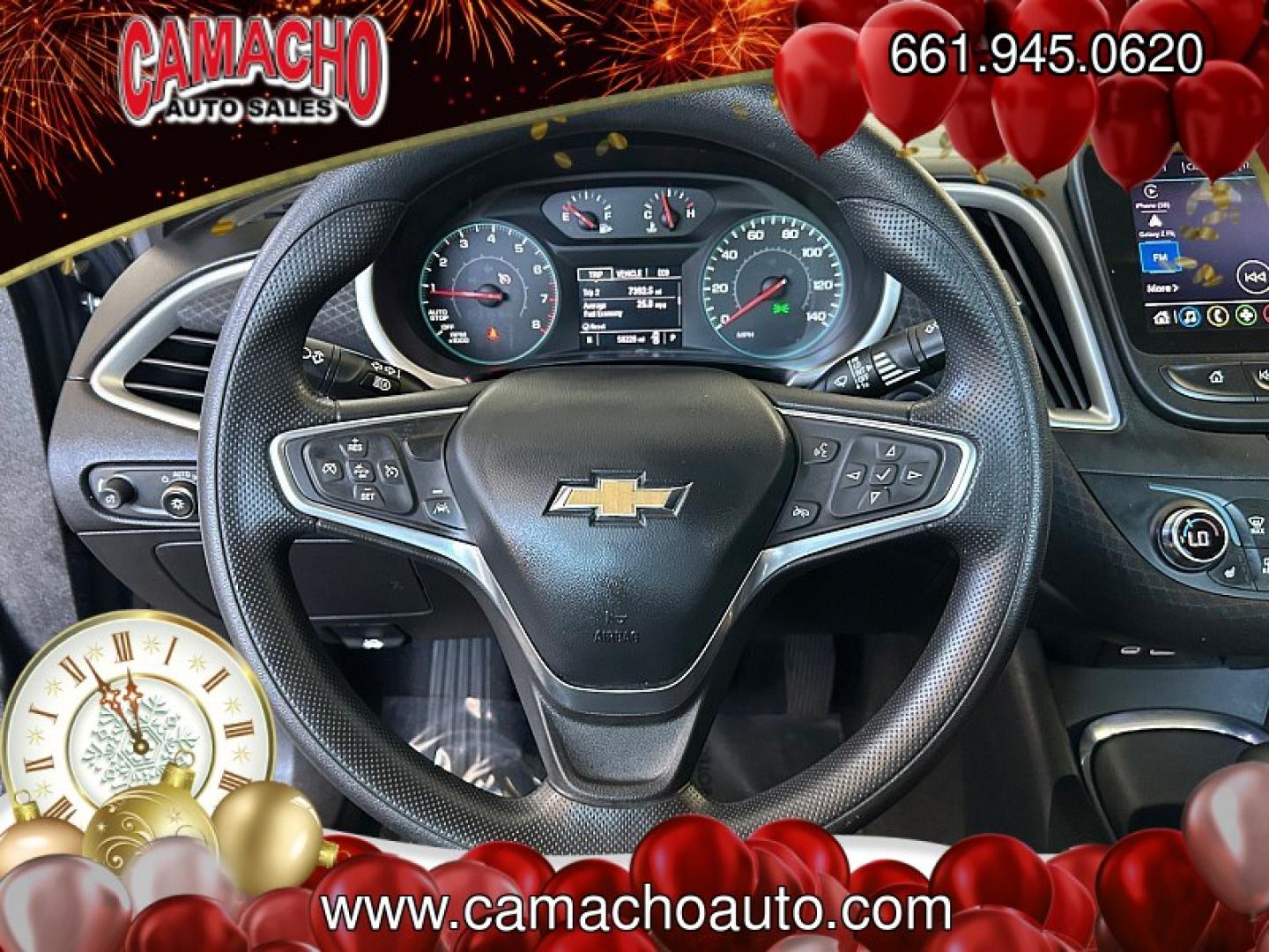 2023 Gray Chevrolet Malibu (1G1ZD5ST5PF) with an 4-Cyl Turbo 1.5 Liter engine, Automatic CVT transmission, located at 412 Auto Vista Drive, Palmdale, CA, 93551, (661) 945-0620, 34.592636, -118.136681- Photo#21