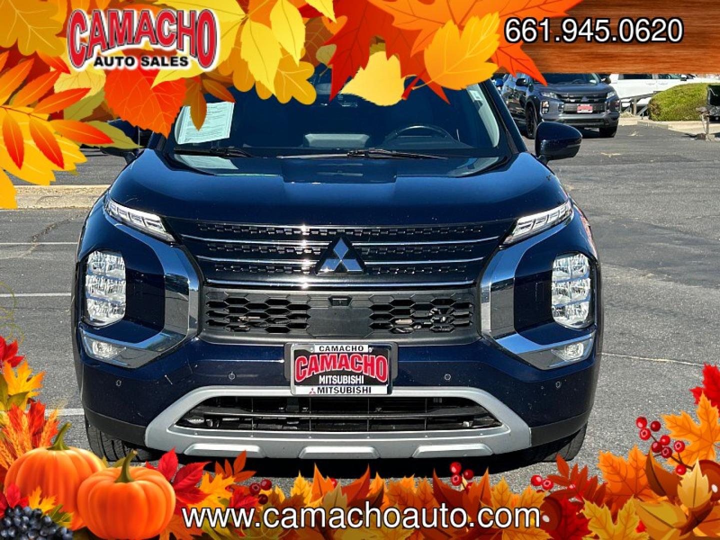 2024 blue Mitsubishi Outlander (JA4J4VA8XRZ) with an 4-Cyl 2.5 Liter engine, Automatic CVT transmission, located at 412 Auto Vista Drive, Palmdale, CA, 93551, (661) 945-0620, 34.592636, -118.136681- Photo#5