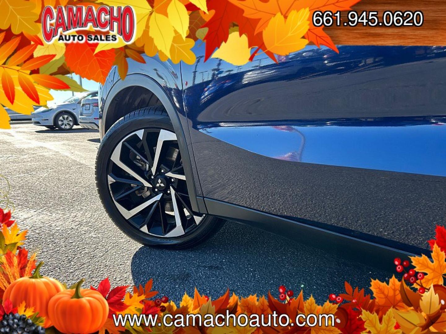 2024 blue Mitsubishi Outlander (JA4J4VA8XRZ) with an 4-Cyl 2.5 Liter engine, Automatic CVT transmission, located at 412 Auto Vista Drive, Palmdale, CA, 93551, (661) 945-0620, 34.592636, -118.136681- Photo#6