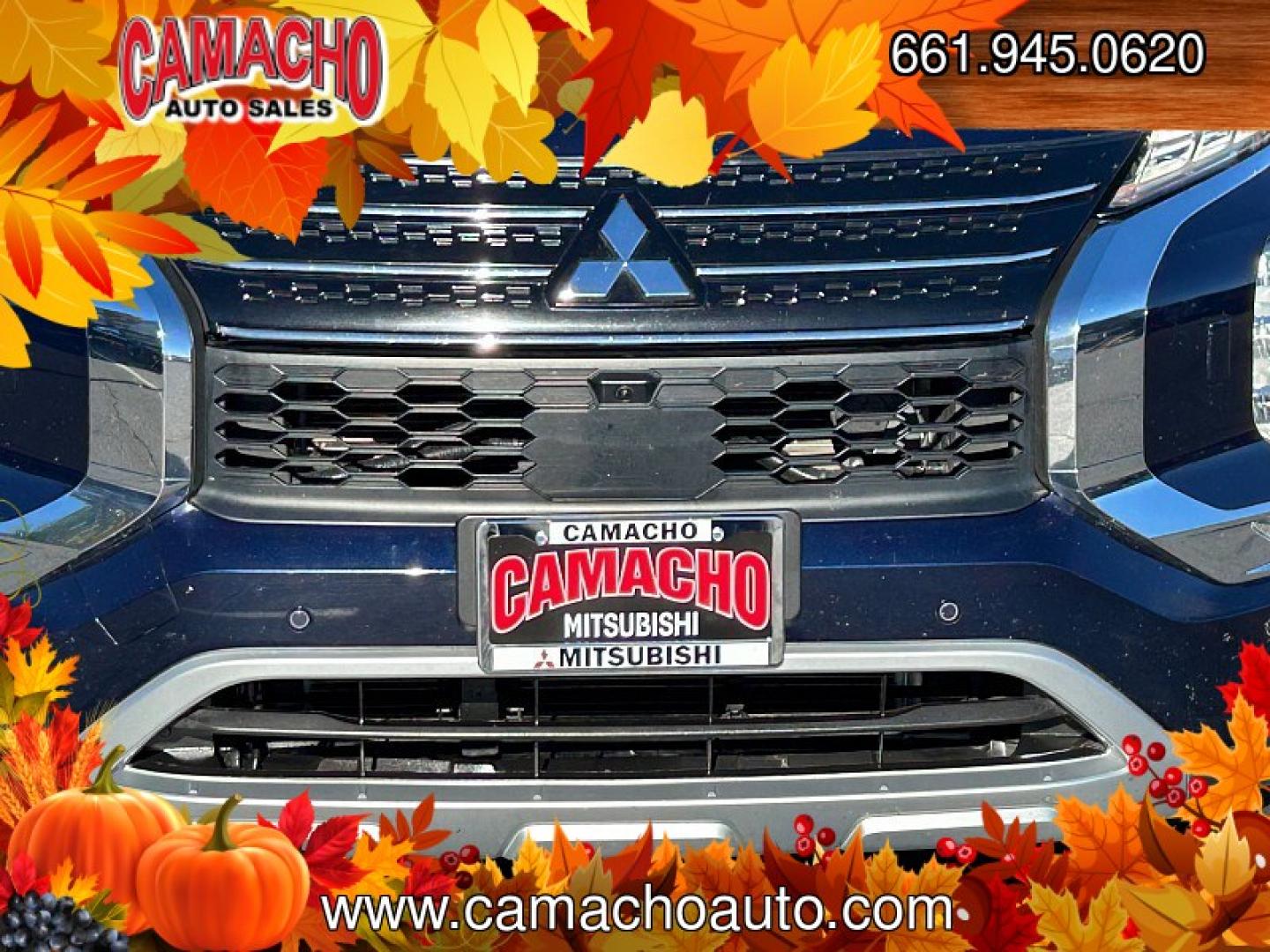 2024 blue Mitsubishi Outlander (JA4J4VA8XRZ) with an 4-Cyl 2.5 Liter engine, Automatic CVT transmission, located at 412 Auto Vista Drive, Palmdale, CA, 93551, (661) 945-0620, 34.592636, -118.136681- Photo#8