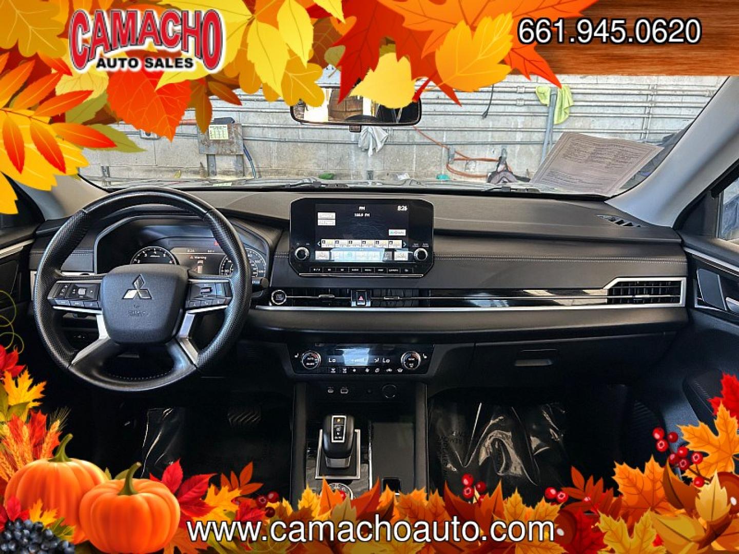 2024 blue Mitsubishi Outlander (JA4J4VA8XRZ) with an 4-Cyl 2.5 Liter engine, Automatic CVT transmission, located at 412 Auto Vista Drive, Palmdale, CA, 93551, (661) 945-0620, 34.592636, -118.136681- Photo#22