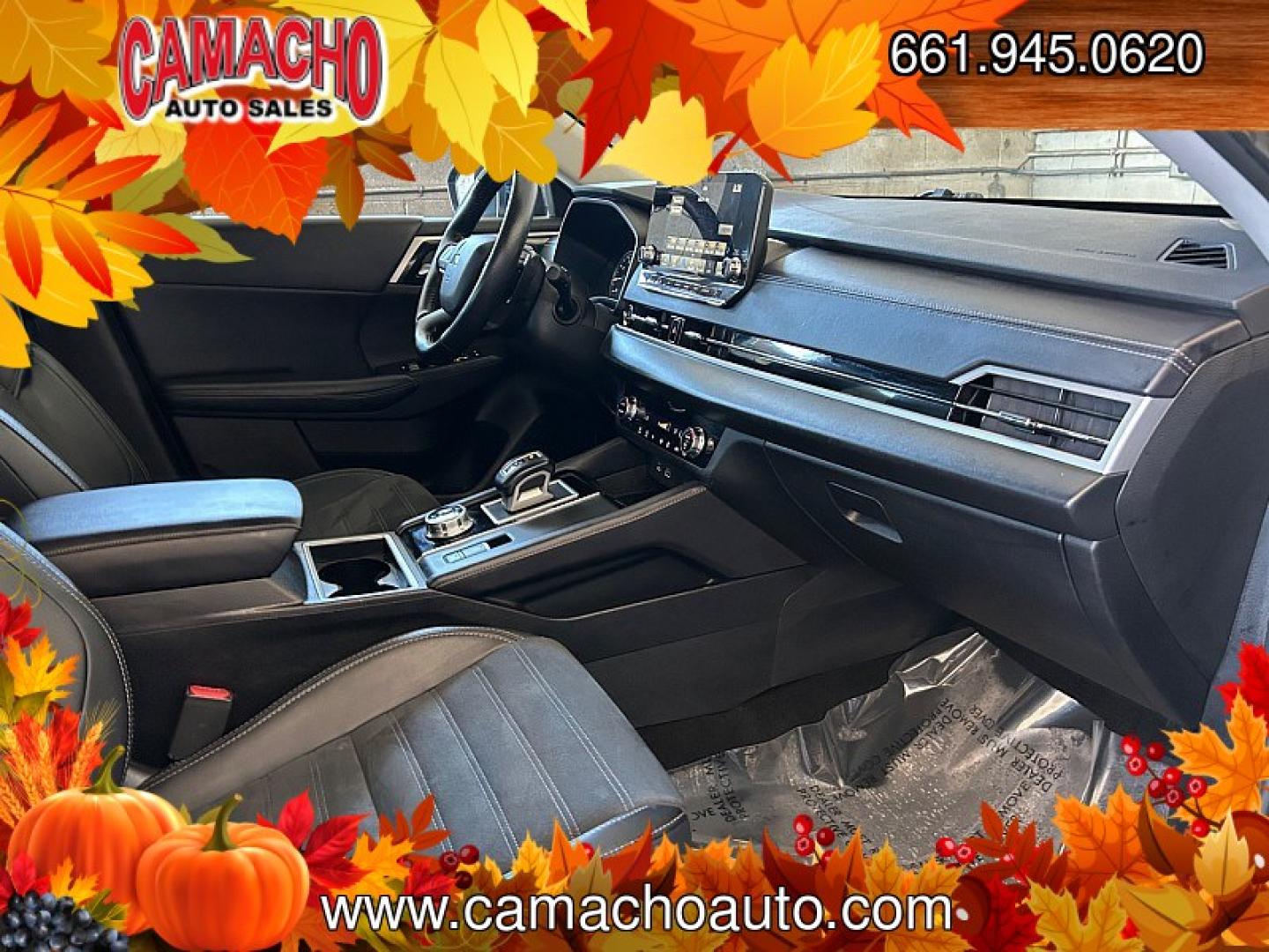 2024 blue Mitsubishi Outlander (JA4J4VA8XRZ) with an 4-Cyl 2.5 Liter engine, Automatic CVT transmission, located at 412 Auto Vista Drive, Palmdale, CA, 93551, (661) 945-0620, 34.592636, -118.136681- Photo#23