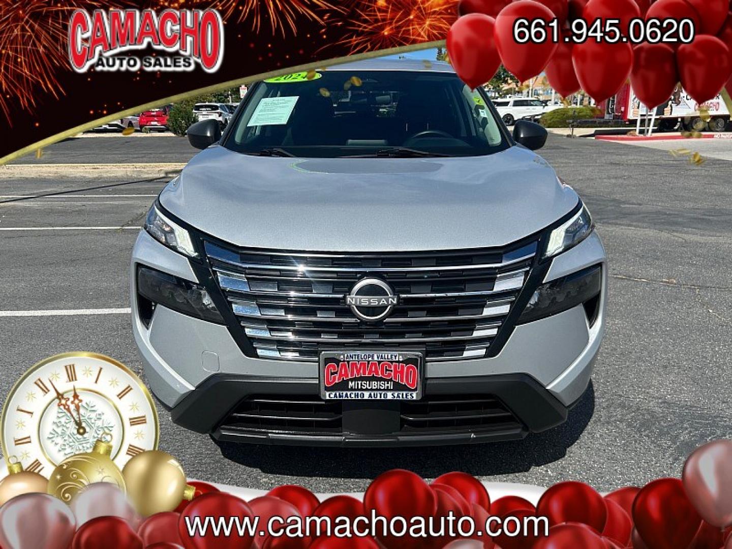 2024 Silver Nissan Rogue (5N1BT3AA0RC) with an 3-Cyl Turbo 1.5 Liter engine, Automatic CVT transmission, located at 412 Auto Vista Drive, Palmdale, CA, 93551, (661) 945-0620, 34.592636, -118.136681- Photo#6