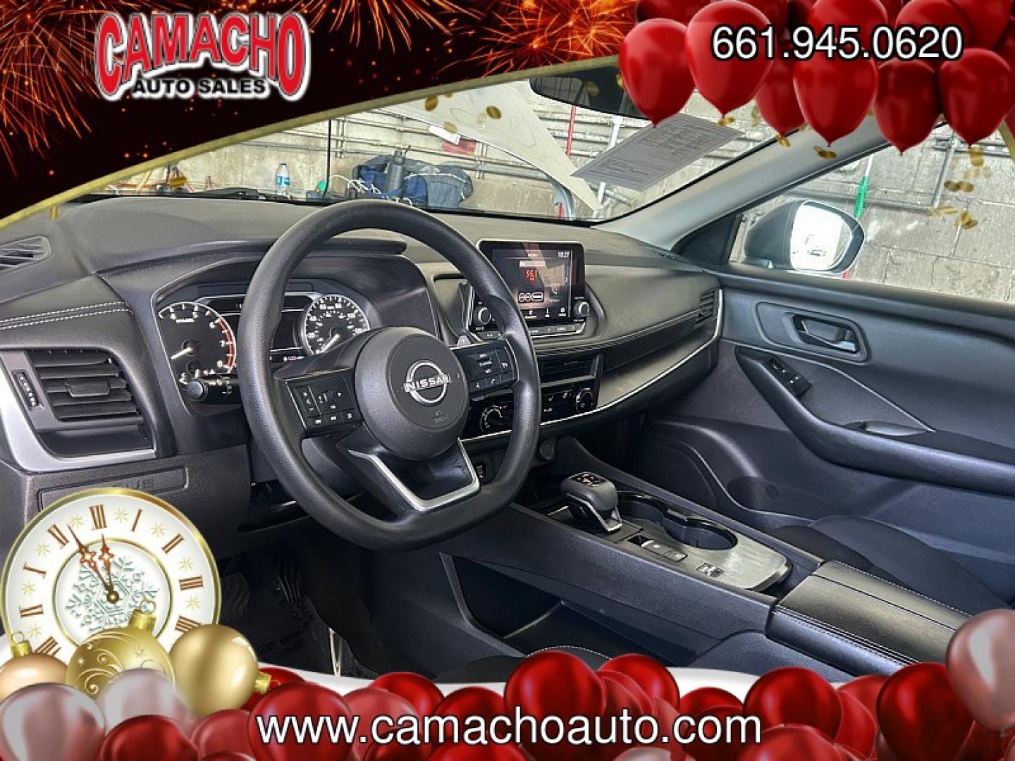2024 Silver Nissan Rogue (5N1BT3AA0RC) with an 3-Cyl Turbo 1.5 Liter engine, Automatic CVT transmission, located at 412 Auto Vista Drive, Palmdale, CA, 93551, (661) 945-0620, 34.592636, -118.136681- Photo#8