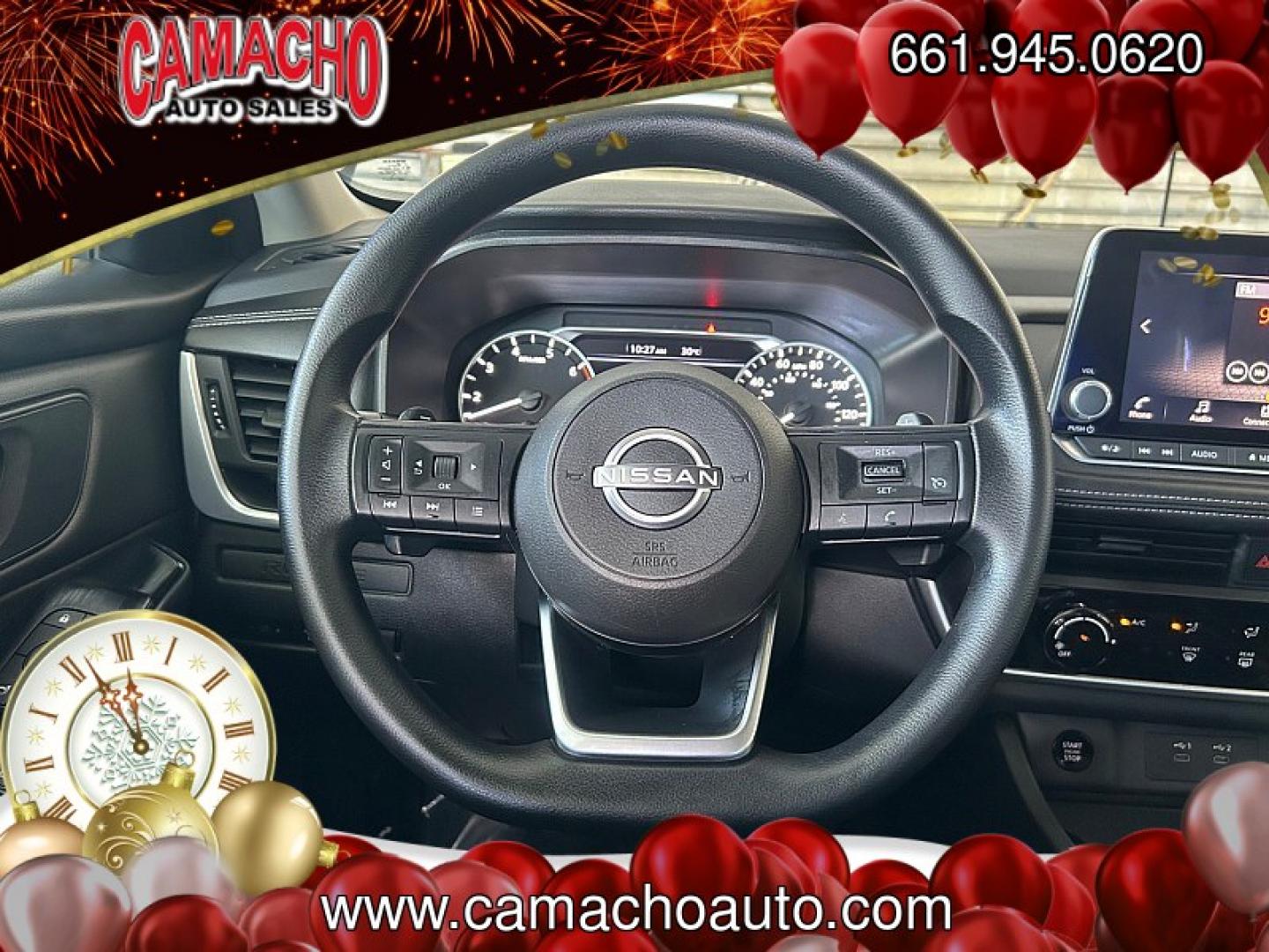 2024 Silver Nissan Rogue (5N1BT3AA0RC) with an 3-Cyl Turbo 1.5 Liter engine, Automatic CVT transmission, located at 412 Auto Vista Drive, Palmdale, CA, 93551, (661) 945-0620, 34.592636, -118.136681- Photo#9