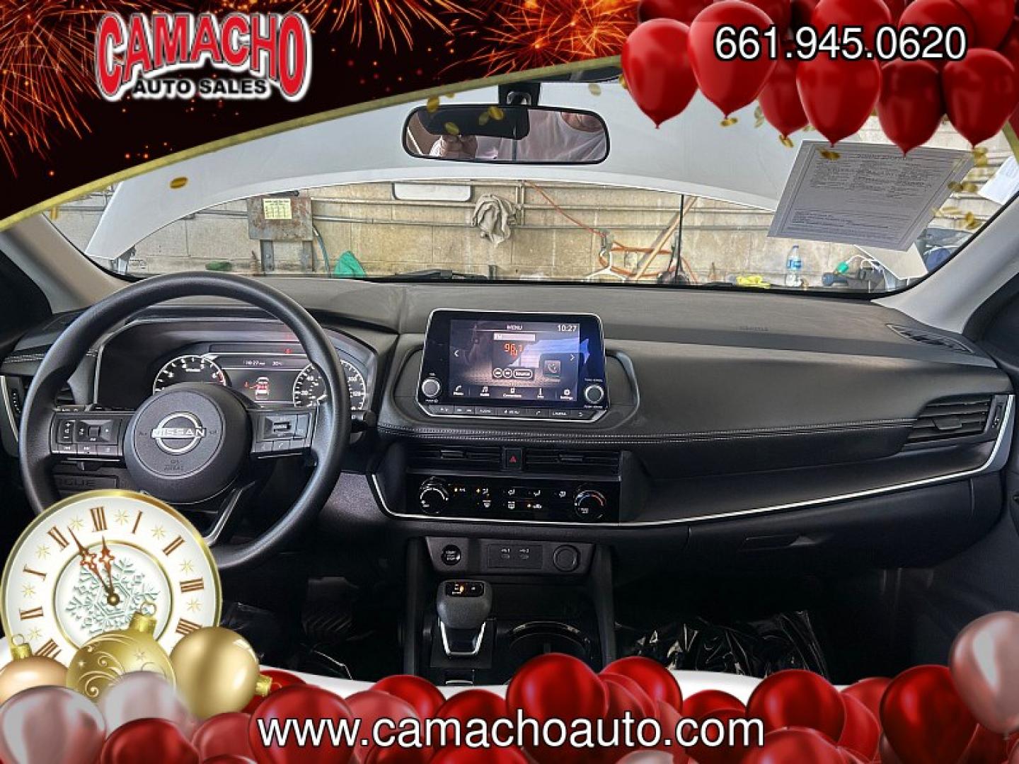 2024 Silver Nissan Rogue (5N1BT3AA0RC) with an 3-Cyl Turbo 1.5 Liter engine, Automatic CVT transmission, located at 412 Auto Vista Drive, Palmdale, CA, 93551, (661) 945-0620, 34.592636, -118.136681- Photo#12