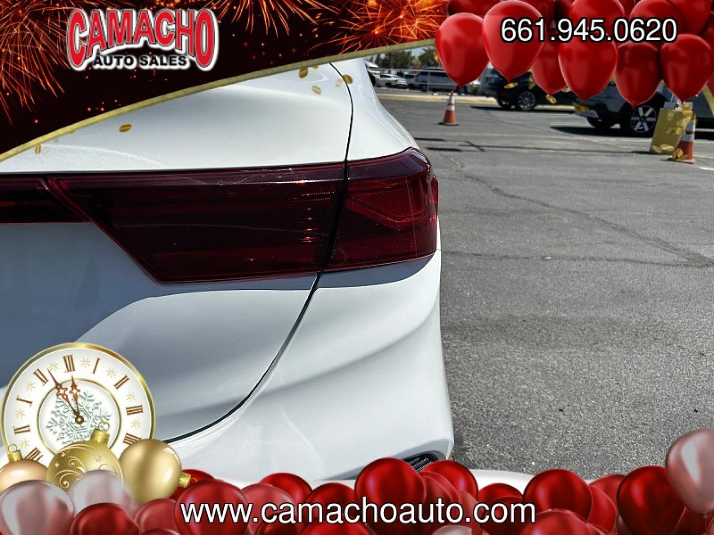 2023 White Kia Forte (3KPF24AD2PE) with an 4-Cyl 2.0 Liter engine, Automatic IVT transmission, located at 412 Auto Vista Drive, Palmdale, CA, 93551, (661) 945-0620, 34.592636, -118.136681- Photo#11