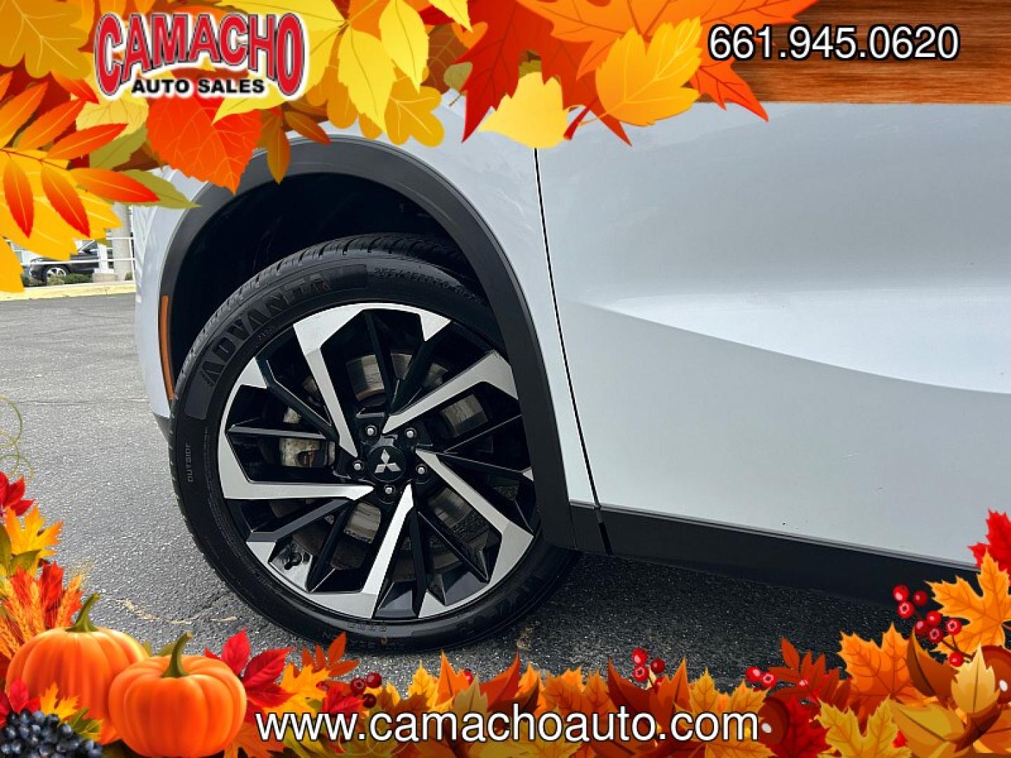 2024 White Mitsubishi Outlander (JA4J4VA87RZ) with an 4-Cyl 2.5 Liter engine, Automatic CVT transmission, located at 412 Auto Vista Drive, Palmdale, CA, 93551, (661) 945-0620, 34.592636, -118.136681- Photo#10