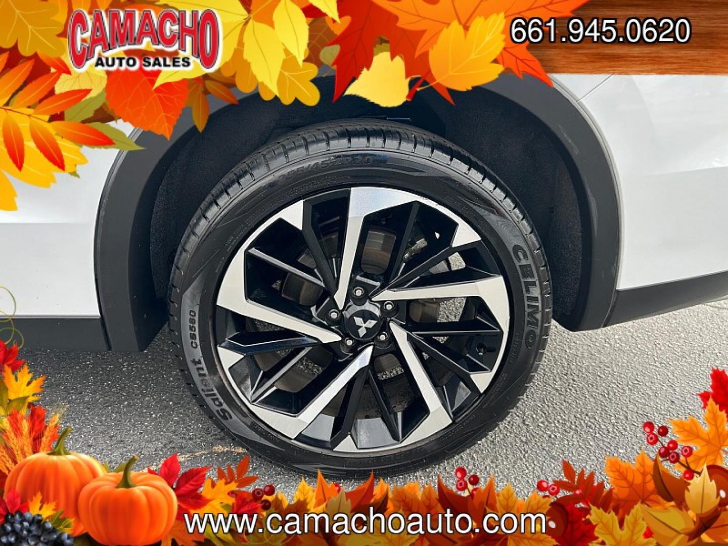 2024 White Mitsubishi Outlander (JA4J4VA87RZ) with an 4-Cyl 2.5 Liter engine, Automatic CVT transmission, located at 412 Auto Vista Drive, Palmdale, CA, 93551, (661) 945-0620, 34.592636, -118.136681- Photo#13