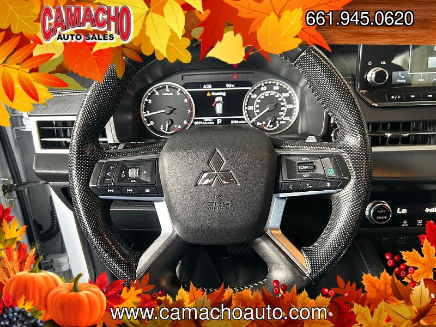 2024 White Mitsubishi Outlander (JA4J4VA87RZ) with an 4-Cyl 2.5 Liter engine, Automatic CVT transmission, located at 412 Auto Vista Drive, Palmdale, CA, 93551, (661) 945-0620, 34.592636, -118.136681- Photo#19