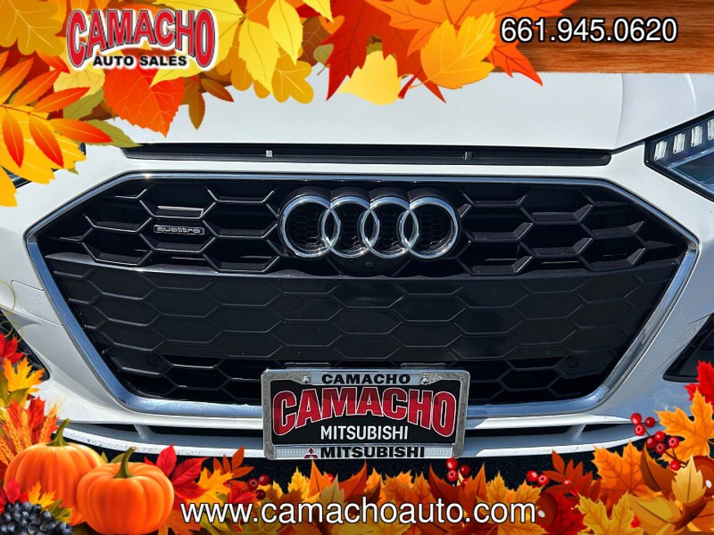 2023 White Audi A4 Sedan (WAUEAAF41PN) with an 4-Cyl Turbo 2.0L Hybrid engine, Automatic 7-Spd S tronic Dual-Clutch transmission, located at 412 Auto Vista Drive, Palmdale, CA, 93551, (661) 945-0620, 34.592636, -118.136681- Photo#4