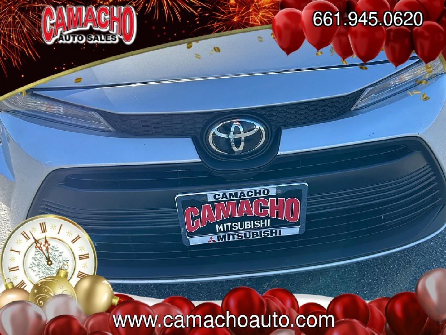 2024 Silver Toyota Corolla (5YFB4MDE0RP) with an 4-Cyl 2.0 Liter engine, Automatic CVT transmission, located at 412 Auto Vista Drive, Palmdale, CA, 93551, (661) 945-0620, 34.592636, -118.136681- Photo#4