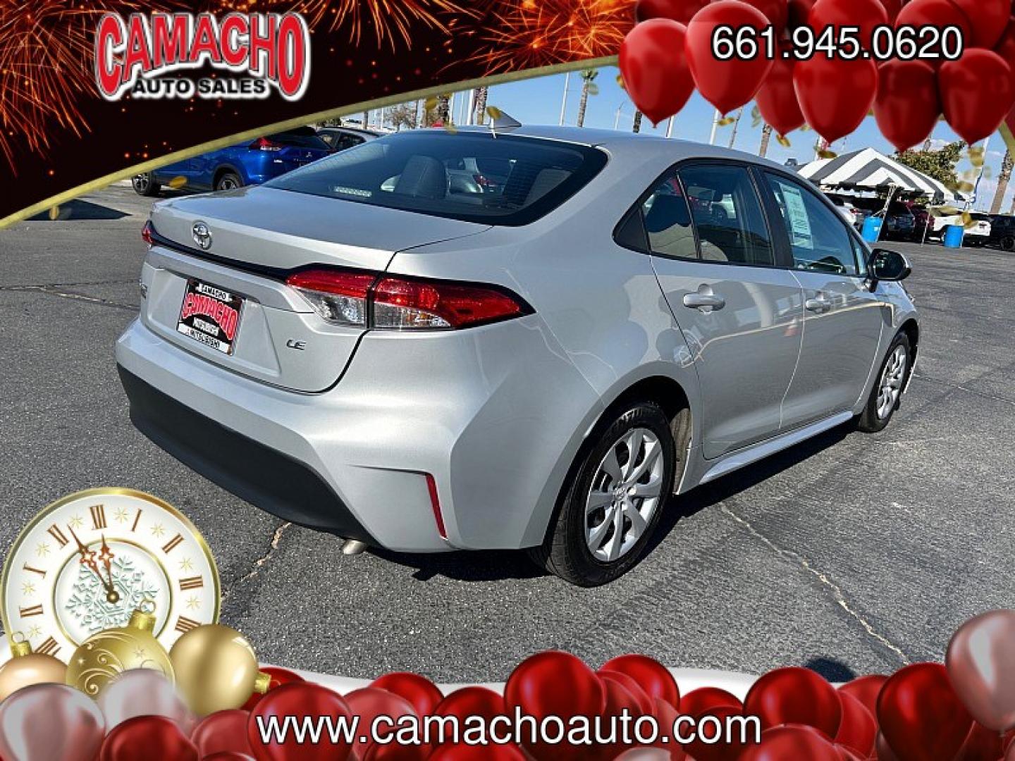 2024 Silver Toyota Corolla (5YFB4MDE0RP) with an 4-Cyl 2.0 Liter engine, Automatic CVT transmission, located at 412 Auto Vista Drive, Palmdale, CA, 93551, (661) 945-0620, 34.592636, -118.136681- Photo#6