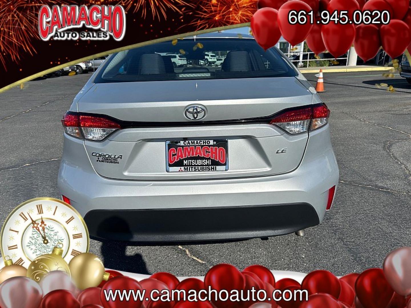 2024 Silver Toyota Corolla (5YFB4MDE0RP) with an 4-Cyl 2.0 Liter engine, Automatic CVT transmission, located at 412 Auto Vista Drive, Palmdale, CA, 93551, (661) 945-0620, 34.592636, -118.136681- Photo#7