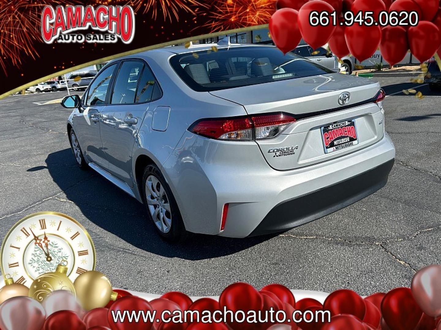 2024 Silver Toyota Corolla (5YFB4MDE0RP) with an 4-Cyl 2.0 Liter engine, Automatic CVT transmission, located at 412 Auto Vista Drive, Palmdale, CA, 93551, (661) 945-0620, 34.592636, -118.136681- Photo#8