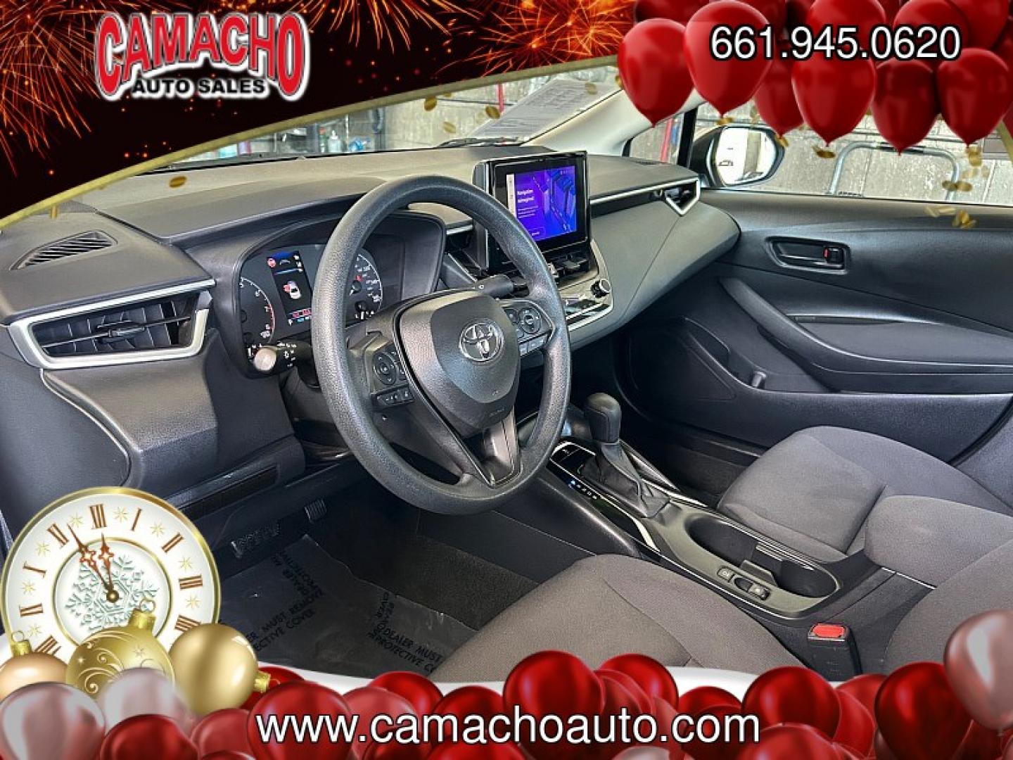 2024 Silver Toyota Corolla (5YFB4MDE0RP) with an 4-Cyl 2.0 Liter engine, Automatic CVT transmission, located at 412 Auto Vista Drive, Palmdale, CA, 93551, (661) 945-0620, 34.592636, -118.136681- Photo#17
