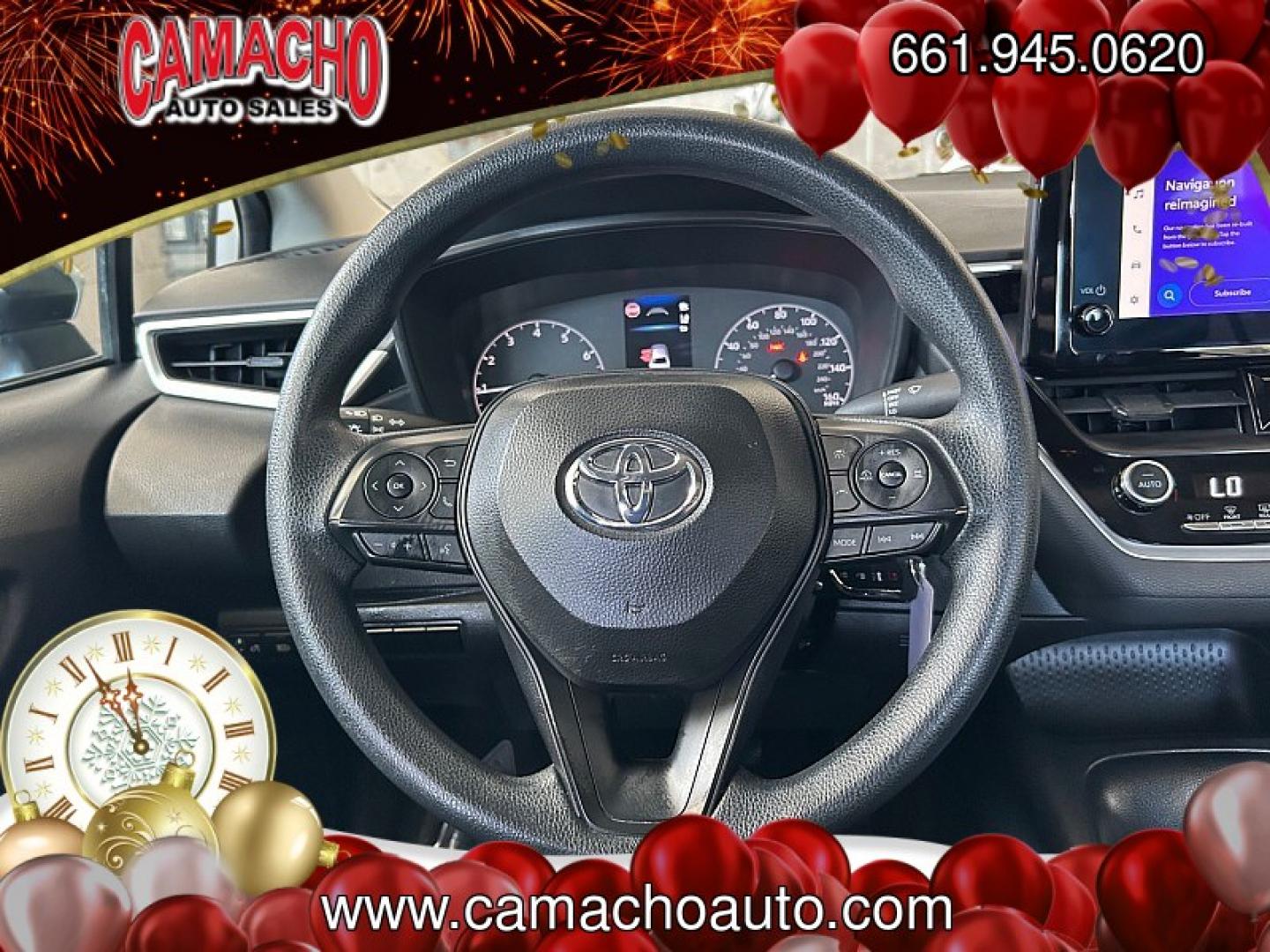 2024 Silver Toyota Corolla (5YFB4MDE0RP) with an 4-Cyl 2.0 Liter engine, Automatic CVT transmission, located at 412 Auto Vista Drive, Palmdale, CA, 93551, (661) 945-0620, 34.592636, -118.136681- Photo#21