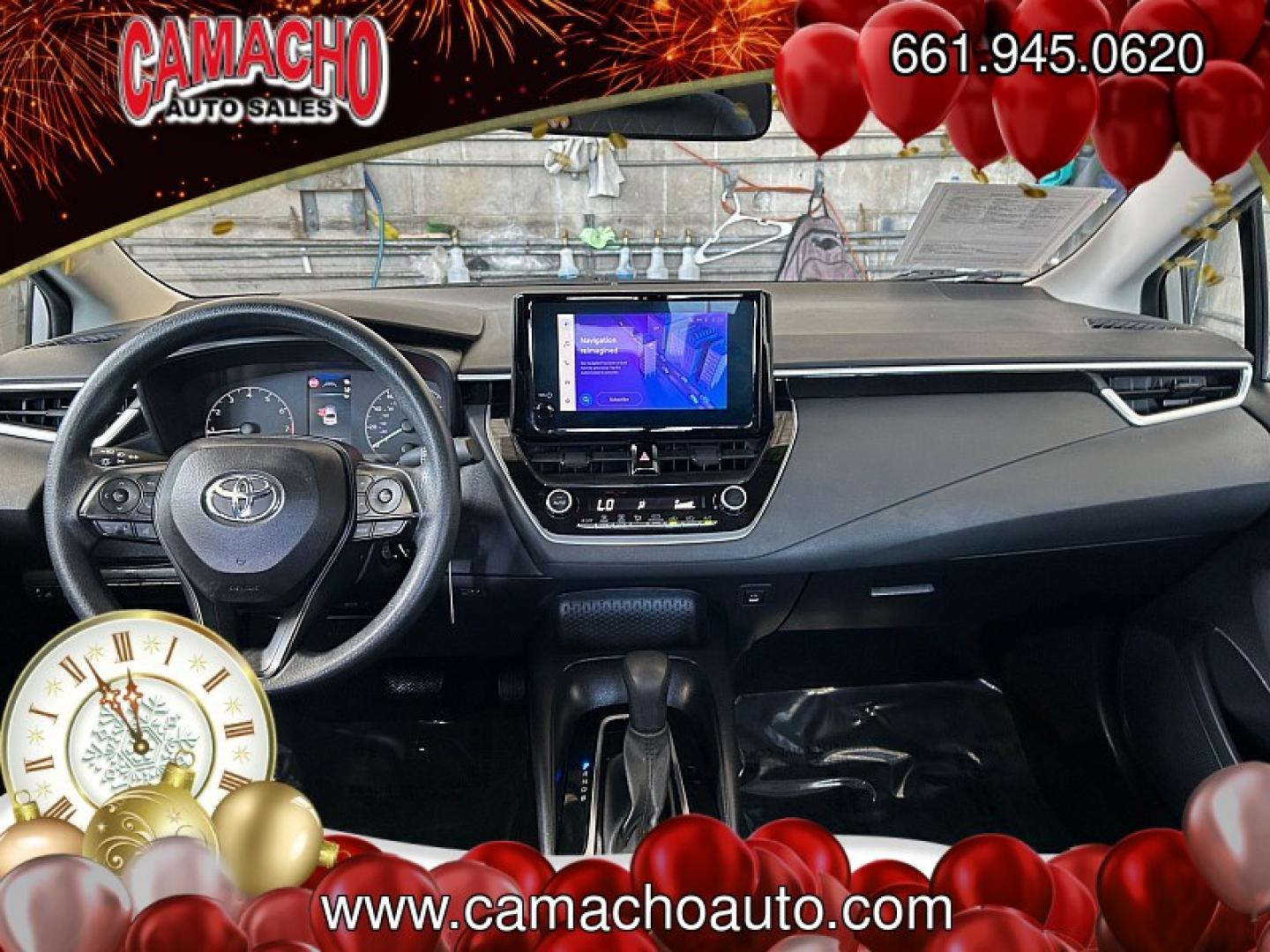 2024 Silver Toyota Corolla (5YFB4MDE0RP) with an 4-Cyl 2.0 Liter engine, Automatic CVT transmission, located at 412 Auto Vista Drive, Palmdale, CA, 93551, (661) 945-0620, 34.592636, -118.136681- Photo#22