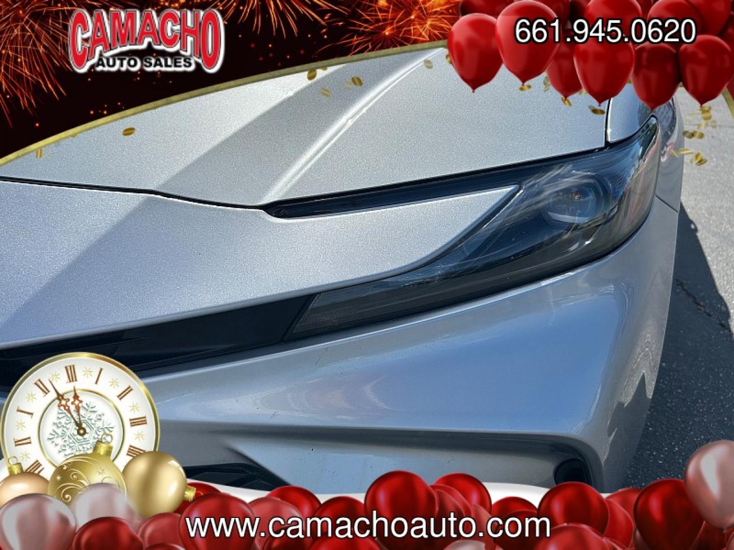 2025 Silver Toyota Camry (4T1DAACK1SU) with an 4-Cyl Hybrid 2.5 Liter engine, Automatic CVT transmission, located at 412 Auto Vista Drive, Palmdale, CA, 93551, (661) 945-0620, 34.592636, -118.136681- Photo#9
