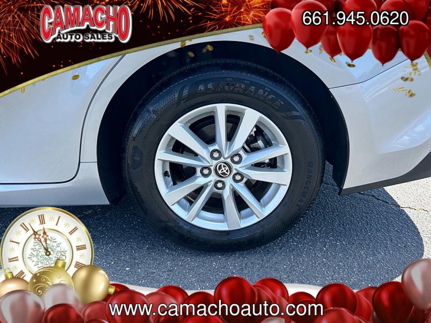 2025 Silver Toyota Camry (4T1DAACK1SU) with an 4-Cyl Hybrid 2.5 Liter engine, Automatic CVT transmission, located at 412 Auto Vista Drive, Palmdale, CA, 93551, (661) 945-0620, 34.592636, -118.136681- Photo#11