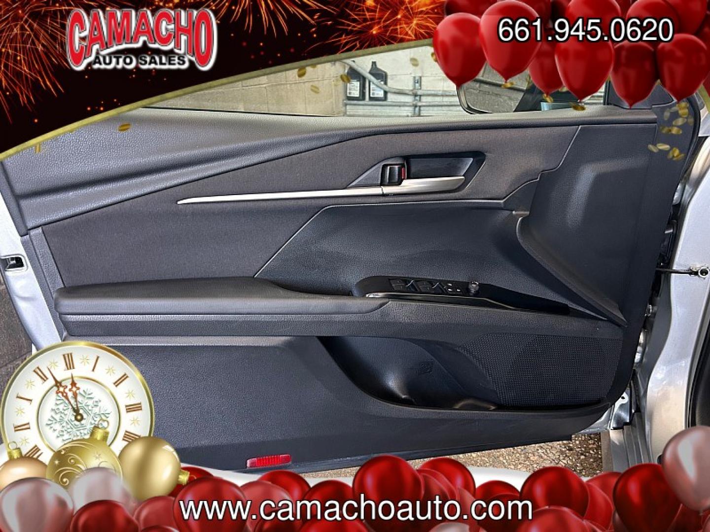 2025 Silver Toyota Camry (4T1DAACK1SU) with an 4-Cyl Hybrid 2.5 Liter engine, Automatic CVT transmission, located at 412 Auto Vista Drive, Palmdale, CA, 93551, (661) 945-0620, 34.592636, -118.136681- Photo#16